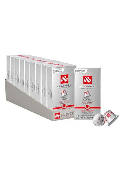 illy Classico Lungo Bundle – 100 Nespresso® Original Compatible Capsules