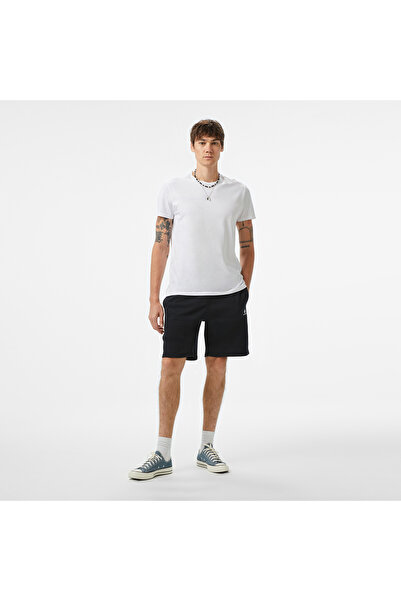 Converse Go-To Embroidered Star Chevron Fleece Unisex Siyah Şort