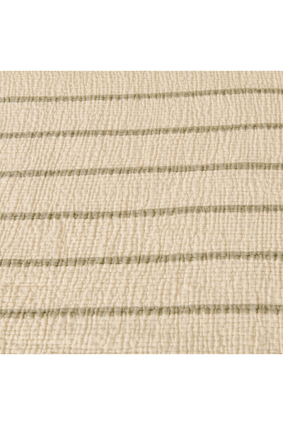 Evidea Soft Serena Double Bedspread - Ecru / Khaki - 230X250 cm