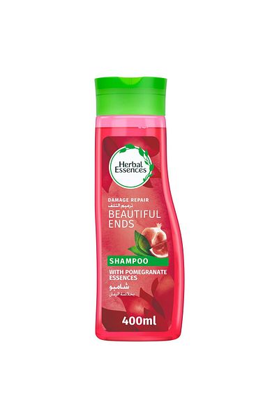 Herbal Essences Beautiful Ends Split End Protection Shampoo with Juicy Pomegranate Essences 400 ml