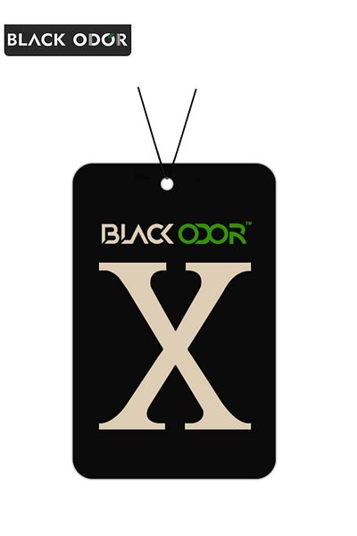 Generic Black Odor X Card Air Freshener –cherry Scent, Long-lasting & Eco-friendly Performance