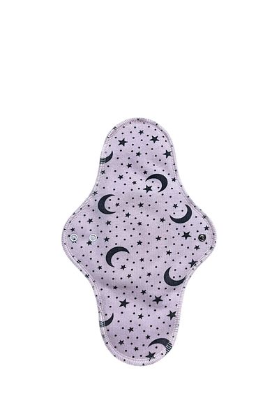 Ponped Patterned Bamboo Washable Organic Women's Pad Night