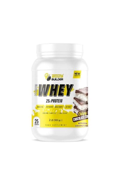 Body Builder Premium Whey Protein New Gen, Crispy Chocolate Coconut, 2 LB