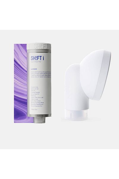 SHIFT Shower head with filter shift lavender scent for travelers with vitamin extract