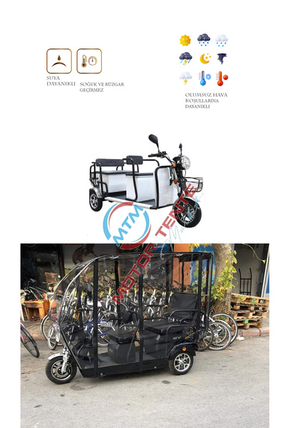 motor tente market mtm Volta VM5 Üç Tekerli Motor Brandası