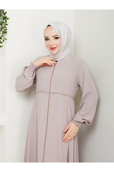 MODA Casual Hajj and Umrah Mevlana Embroidered Ferace