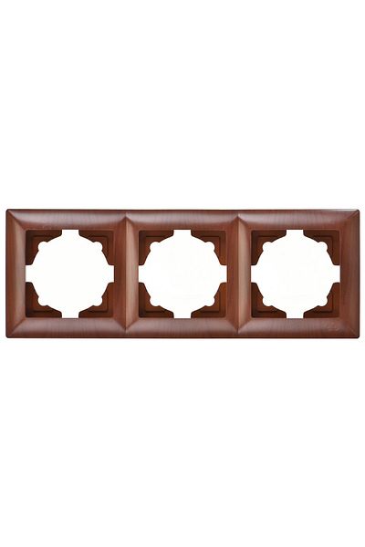 Günsan Visage Walnut Triple Frame