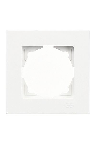 Günsan White Single Eqona Frame