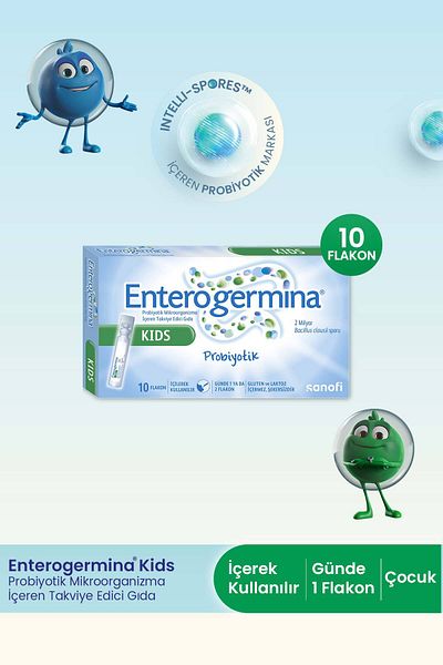 Enterogermina 5 Ml X 10 Vials Wintered for Kids