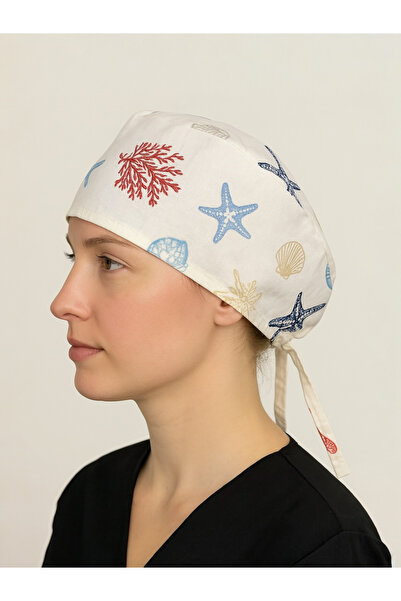Starfish Doctor Nurse Chef Surgical Hospital Bonnet Bandana M470