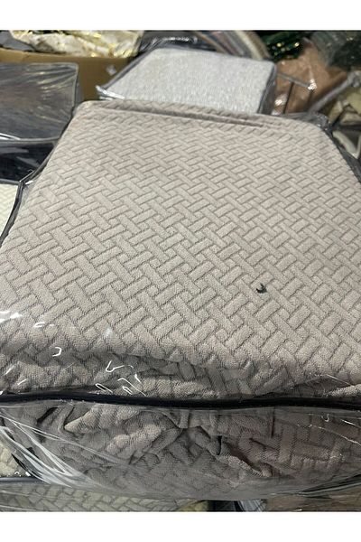 Tekstilsa Elastic Sofa Cover |   Elastic Seat Cover |   Sofa Cover Set Cream 3,3,1,1