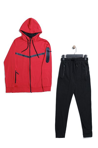 Pina Kids Unisex Diving Fabric Hooded Tracksuit Set Esf-600