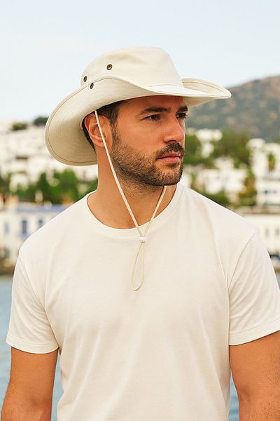 GONCA ŞAPKA Καπέλο Safari Bucket πολυτελείας