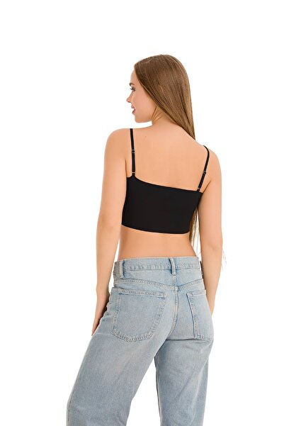 Newlilla 777 Thin Strap Laser Cut 6-Piece Crop Bustier Pack