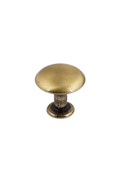 Gürçay Mushroom Button Handle Antique Yellow (PACK OF 2)