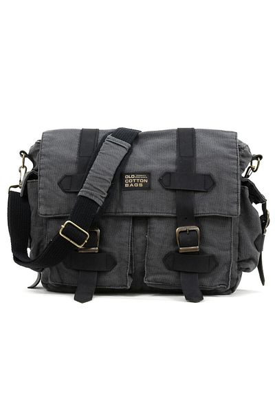 Old Cotton Τσάντα ώμου μεγάλου μεγέθους Casual Travel Laptop School - Baltimore 7156