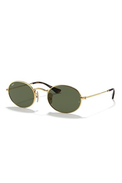 Ray-Ban Rayban Unisex Sunglasses 3547 001/31 51-21, Oval Gold Color Metal Frame