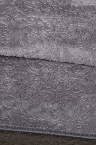 Bestekar Σετ μπάνιου 2 τεμαχίων Lunessa Grey Nordic Pattern Μοντέρνο μαλακό που πλένεται στο πλυντήριο