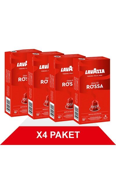 LavAzza Qualità Rossa 57Gr Nespresso ®   Compatible Aluminum Capsule X4