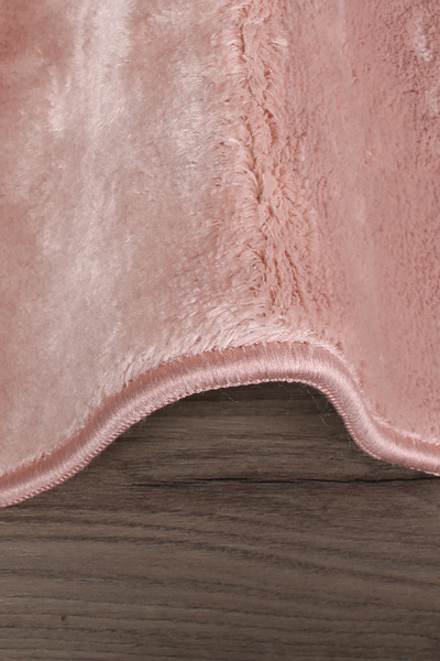 Bestekar Σετ μπάνιου 2 τεμαχίων LunaSoft Powder Pompom με κρόσσια, μοντέρνα, αντιολισθητικά, μαλακά που πλένονται στο πλυντήριο