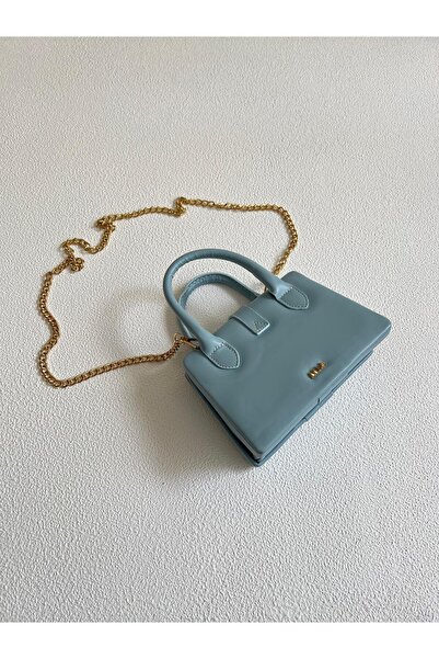 Mia Collection Lara Model El Ve Kadın Omuz Çantası Mavi