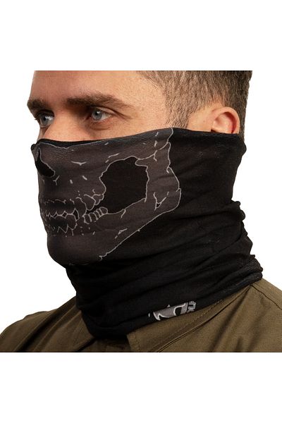 Wolftrap Tactical Buff with Skull Pattern, Balaklava Neck Collar That Can Enter Different Shapes