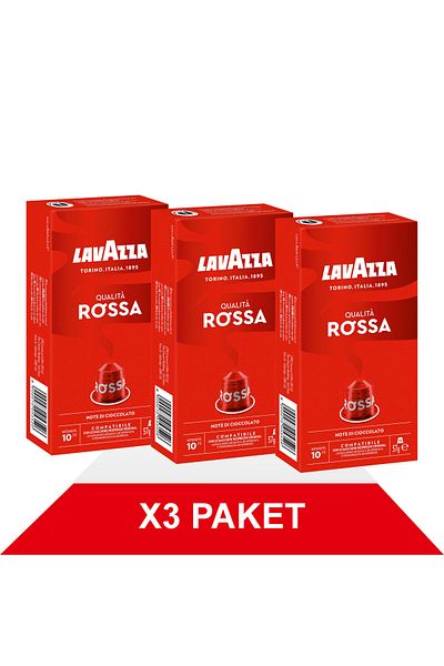 LavAzza كواليتا روسا 57 جرام نسبرسو ®   كبسولة ألومنيوم متوافقة ×3