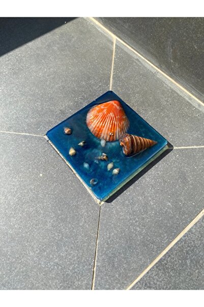 Genel Markalar El Yapımı Epoksi Gider Kapağı – Akdeniz Kumlu & Deniz Efektli ...