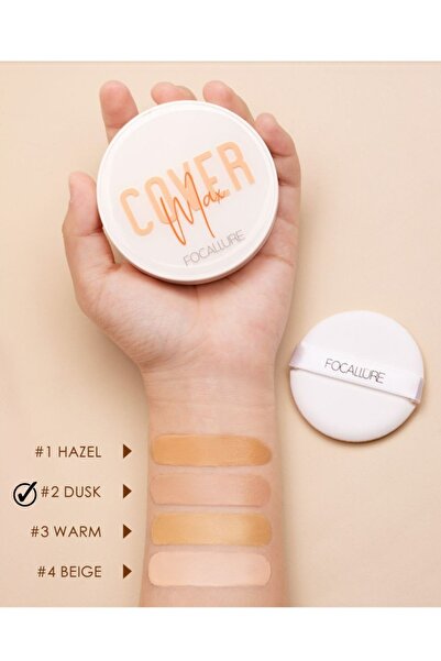 Focallure Covermax Longlasting Cushion Foundation - #2 Dusk