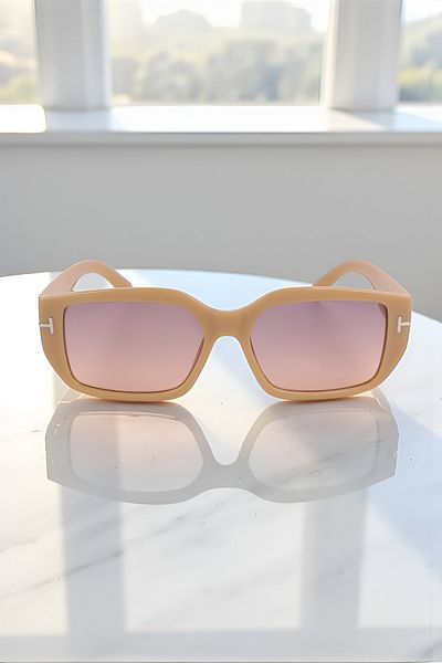 Eyesofia Caramello Vintage Honey Mink Women's Sunglasses