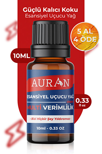 AURAN Multi Verimlilik Esansiyel Uçucu Koku Yağı Ortam Kokusu Doğal Yağ Sihir...