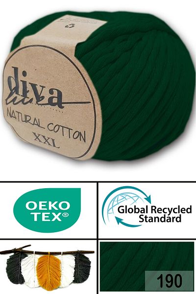 Diva İplik Diva Natural Cotton Xxl 190 Duck Head