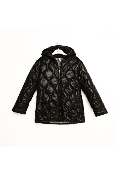 Nanica Kids MANTOCĂ CAPITONE Neagră