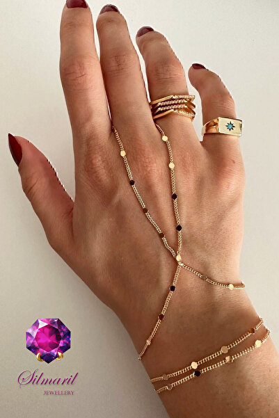 Silmaril Store Altın Renk Paslanmaz Çelik Şahmeran – 316L Stainless Steel - G...