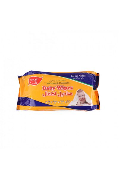 Al Arais Brides Baby Wipes Aloe Vera & Chamomile Extract (Paraben Free)