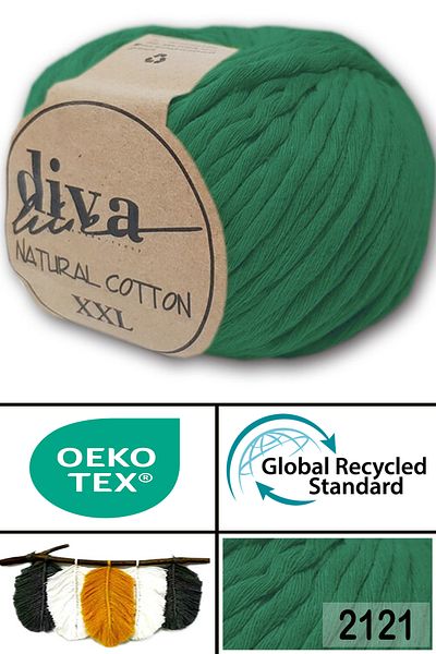 Diva İplik Diva Natural Cotton Xxl 2121 Benetton