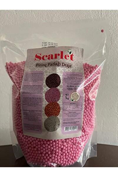 Deva Frambuaz Pirinç Patlağı 1000 Gr