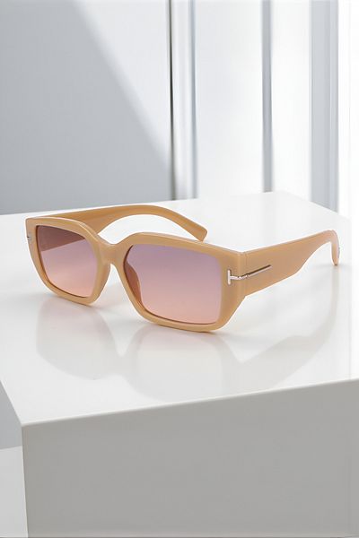 Eyesofia Caramello Vintage Honey Mink Women's Sunglasses