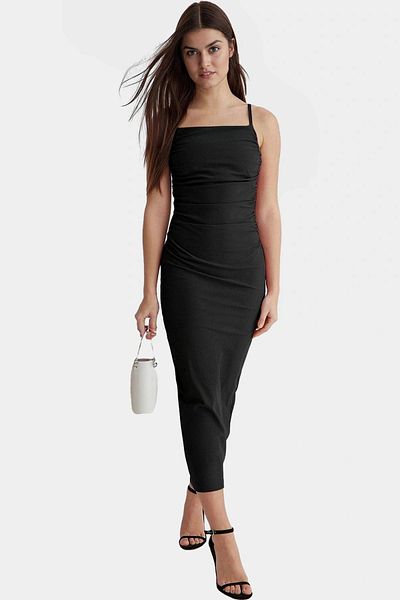 PayBuy Maxi Knitted Dress Bodycon Mold 88% Polyester Summer Carefully Selected Stylish Appearance