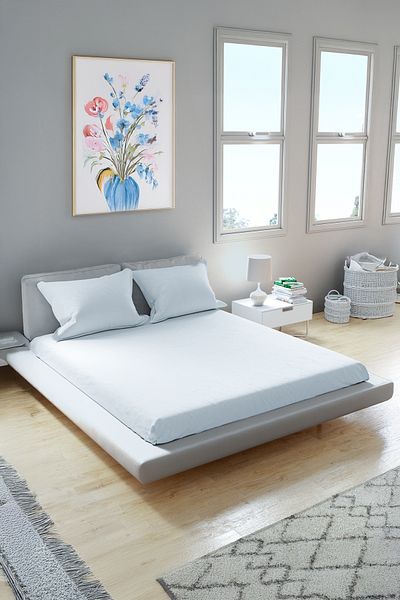 Arte Cotone White Elastic Fitted Ranforce Sheet Set - Single / Double / King Size