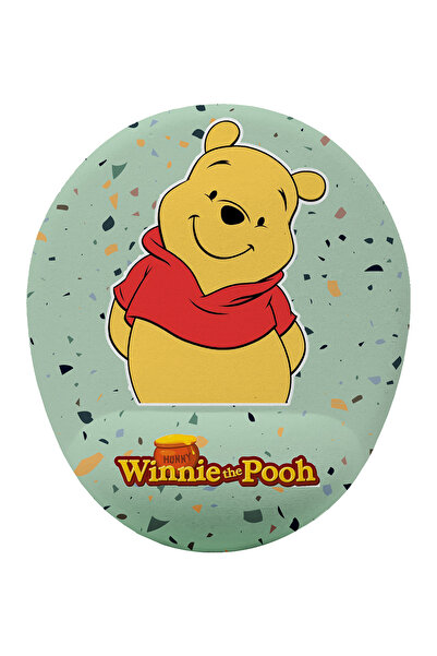 Hamiki Winnie The Poot Desenli Bilek DestekliKaymaz Buruşmaz Kırılmaz Mouse Pad