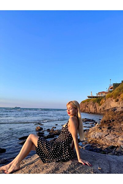 TAYT VEGAS Digital Scuba Pointed Dress