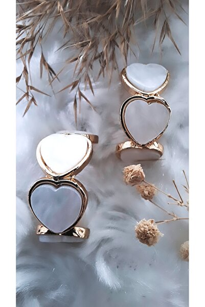 Serenity أقراط دائرية مرسومة على شكل قلب مرسومة بالمينا