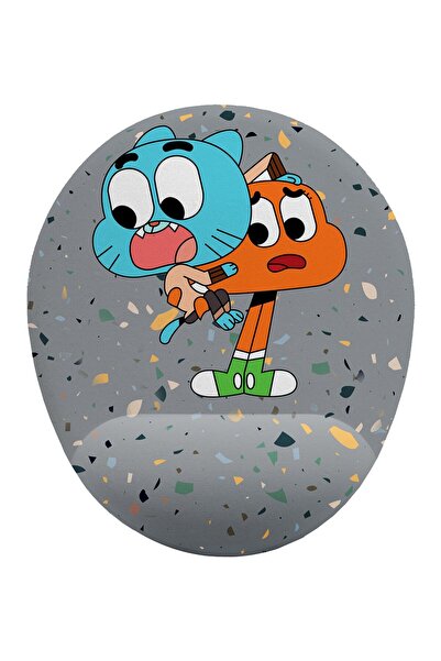 iF Dizayn Gumball Ve Darwin Bilek Destekli Mouse Pad