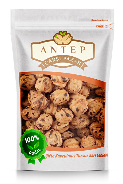 Antep Çarşı Pazar Sarı Leblebi Tavşanlı Tuzsuz Çifte Kavrulmuş | 100 Gr.