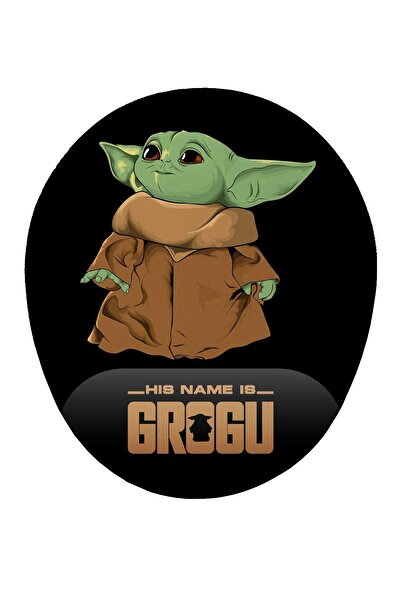 iyi fikirler Grogu Baby Yoda Bilek Destekli Mouse Pad