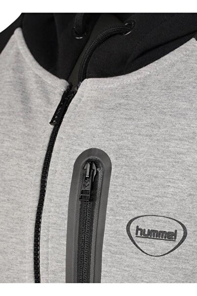 hummel Nova Siyah & Gri Melanj Erkek Sweatshirt