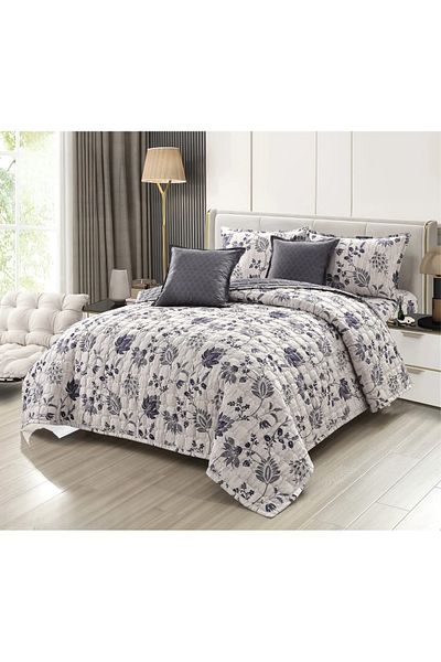 Moon Lightweight, excellent and practical double-sized printed printed bedspread, king size 230 x 250 cm