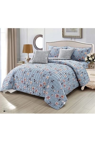Moon Lightweight, excellent and practical double-sized printed printed bedspread, king size 230 x 250 cm