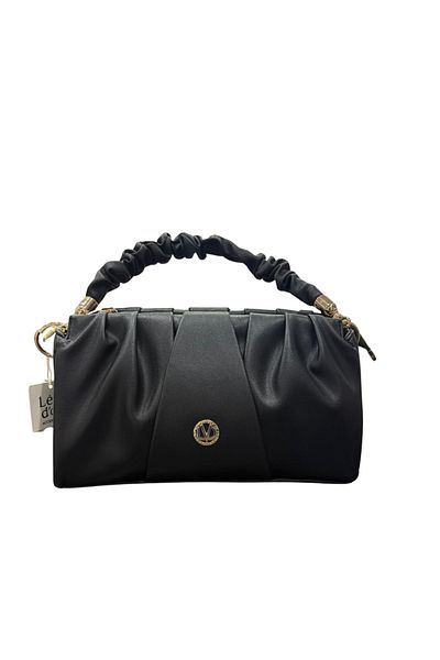 Levidor Levidor Special Color Combination Faux Leather Shoulder Bag - Hand and Arm Detail
